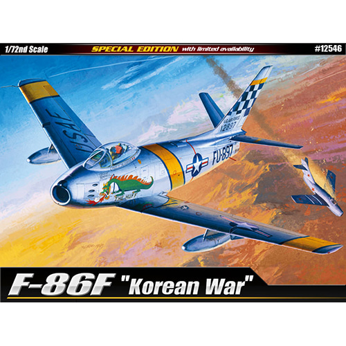 [ACA12546] 1/72 F-86F 한국전 Special Edition