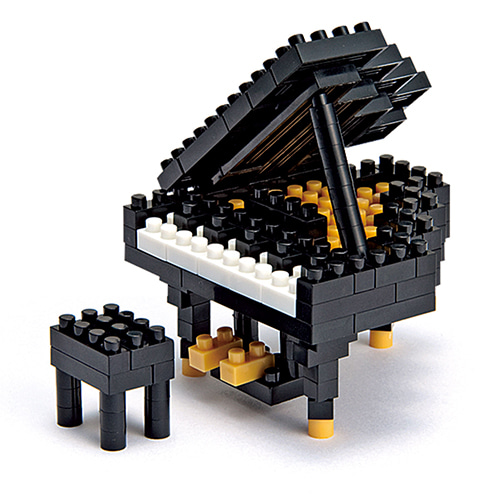[NBC017] 그랜드피아노 Grand Piano 150조각 나노블럭